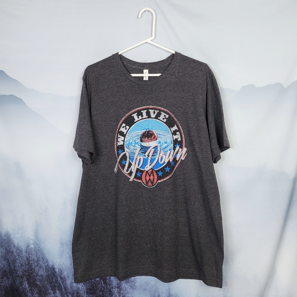 Morgan Wallen Up Down Graphic Band Tee XL